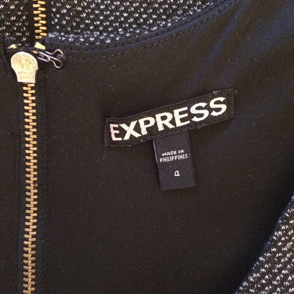 Express Color Block Dress - Picture 3 of 4